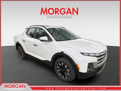 2026 Hyundai SANTA CRUZ SEL Activity in Atlas White — front three-quarter view