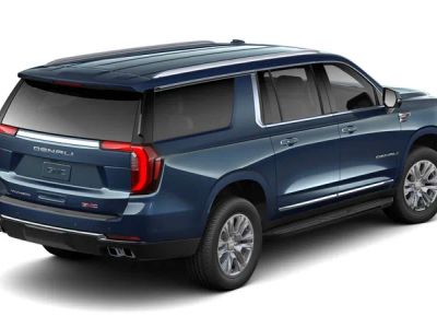 2026 GMC Yukon XL — rear three-quarter view