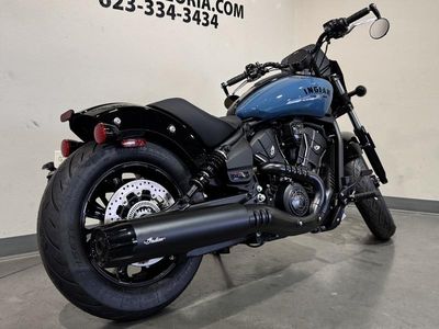 2025 Indian Motorcycle Sport Scout Limited +Tech Storm Blue — detail view
