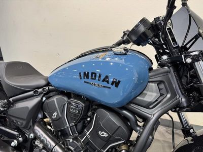 2025 Indian Motorcycle Sport Scout Limited +Tech Storm Blue — photo 12 view