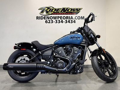 2025 Indian Motorcycle Sport Scout Limited +Tech Storm Blue — photo 8 view