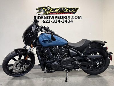 2025 Indian Motorcycle Sport Scout Limited +Tech Storm Blue — photo 7 view