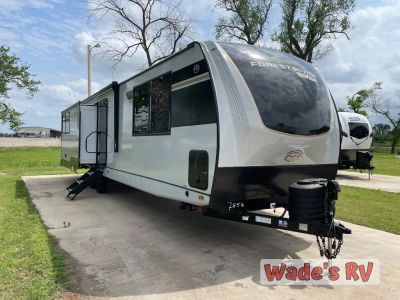 2026 Forest River RV Vibe 3400XL — front three-quarter view
