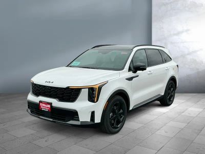 2026 Kia Sorento Hybrid — front three-quarter view