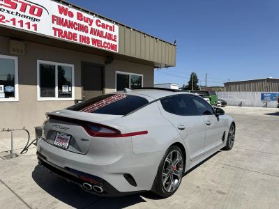 2020 Kia Stinger — rear three-quarter view
