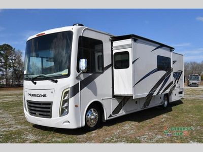 2024 Thor Motor Coach Hurricane — engine compartment view