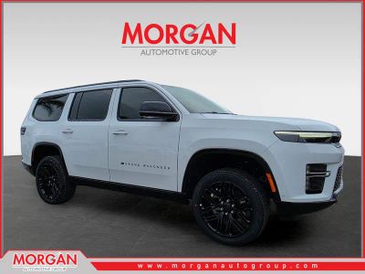 2026 Jeep Grand Wagoneer Limited in White/off-white — front three-quarter view