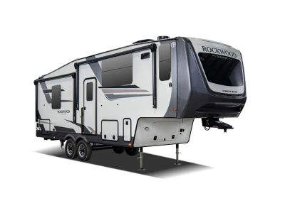 2027 Forest River RV Rockwood Signature — front three-quarter view