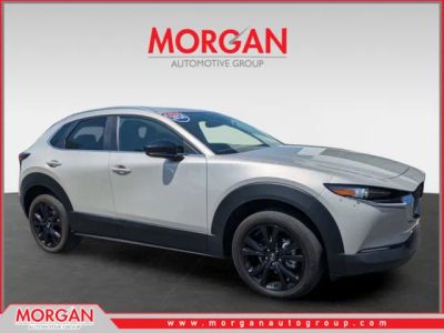 2024 Mazda CX-30 2.5 S Select Sport in Platinum Quartz Metallic — front three-quarter view