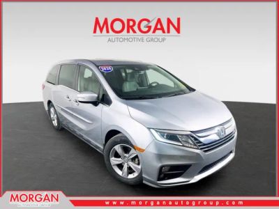 2020 Honda Odyssey EX-L in Silver — front three-quarter view