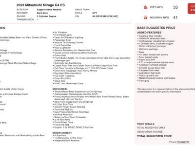 2023 Mitsubishi Mirage G4 - Photo 4