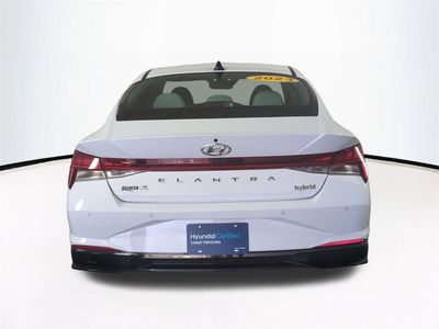 2023 Hyundai Elantra Hybrid — engine compartment view