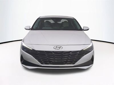 2023 Hyundai Elantra Hybrid — rear three-quarter view
