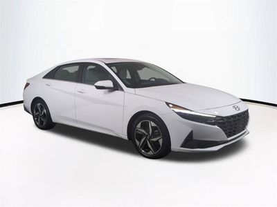 2023 Hyundai Elantra Hybrid — side profile view