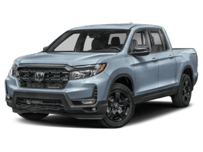 2026 Honda Ridgeline Black Edition in Gray — front three-quarter view