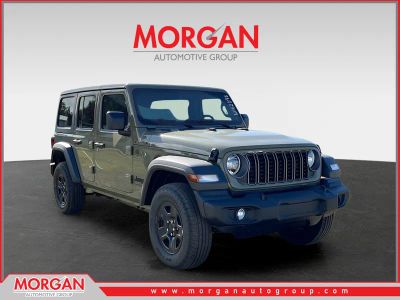 2026 Jeep Wrangler Sport — front three-quarter view
