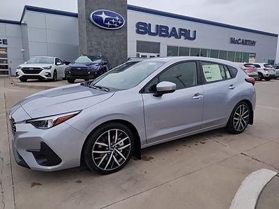 2026 Subaru Impreza TLD — front three-quarter view