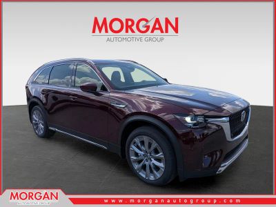 2026 Mazda CX-90 Premium Plus in Artisan Red Premium — front three-quarter view
