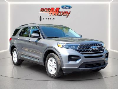 2023 Ford Explorer — rear three-quarter view