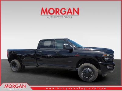 2026 Ram 3500 Big Horn in Black — front three-quarter view