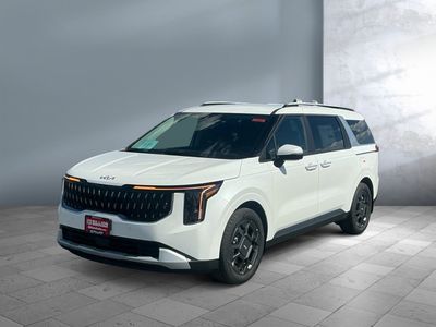 2026 Kia Carnival Hybrid — front three-quarter view