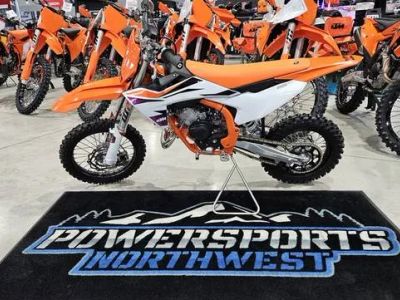 2026 KTM 65 SX — front three-quarter view