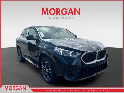 2026 BMW X2 xDrive28i in Black — front three-quarter view