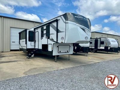 2026 Forest River RV Sandpiper — rear three-quarter view