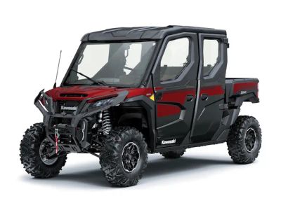 2026 Kawasaki Ridge® Crew Platinum Ranch Edition Hvac — front three-quarter view