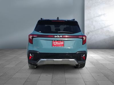 2026 Kia Seltos — rear three-quarter view