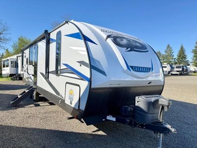 2022 Forest River RV Cherokee Alpha Wolf — front three-quarter view
