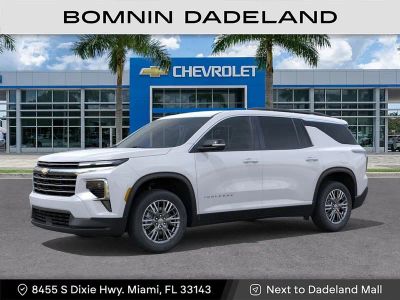 2026 Chevrolet Traverse — rear three-quarter view