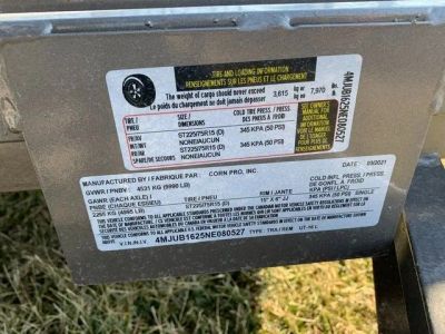2022 CORN PRO UT-16 — detail view