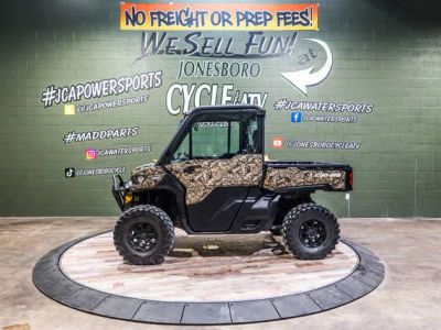 2023 Can-Am® Defender Limited HD10 Mossy Oak Break-Up Country Camo — front three-quarter view