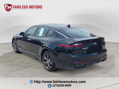 2019 Kia Stinger — rear three-quarter view