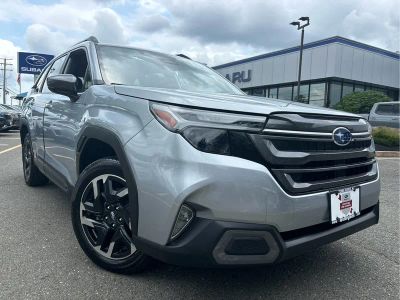 2025 Subaru Forester — rear three-quarter view