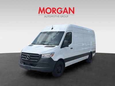 2025 Mercedes-Benz Sprinter Cargo Van — rear three-quarter view