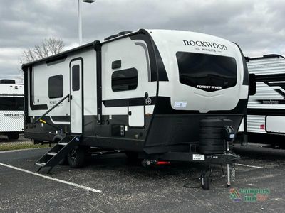2026 Forest River RV Rockwood Mini Lite — front three-quarter view