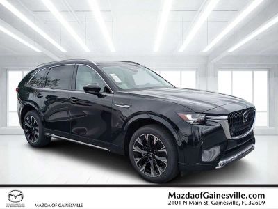 2026 Mazda CX-90 3.3 Turbo S Premium Plus in Black — front three-quarter view