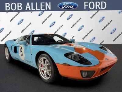 2006 Ford GT Base in Heritage Blue Clearcoat — front three-quarter view