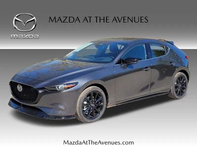 2026 Mazda Mazda3 3 2.5 Turbo Premium Plus in Gray — front three-quarter view