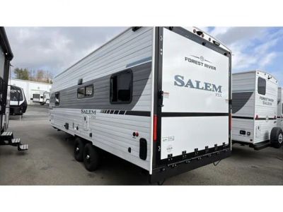 2026 Forest River Salem Fsx Toy Hauler — rear three-quarter view