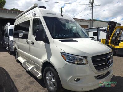 2026 Pleasure-Way Ascent in HIGH TECH WHITE — front three-quarter view
