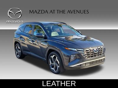 2023 Hyundai Tucson — rear three-quarter view