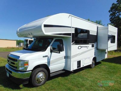 2026 Entegra Coach Odyssey — front three-quarter view