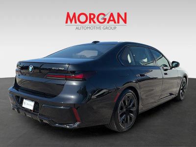 2026 BMW i7 — rear three-quarter view