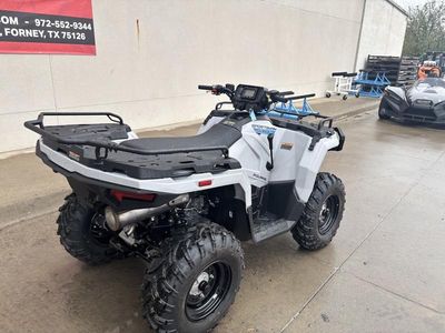 2026 Polaris Sportsman 570 EPS — engine compartment view