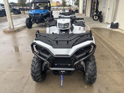 2026 Polaris Sportsman 570 EPS in GRAY — front three-quarter view