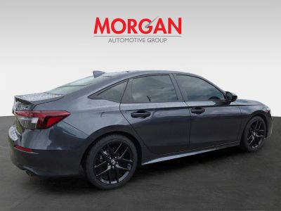 2025 Honda Civic — rear three-quarter view