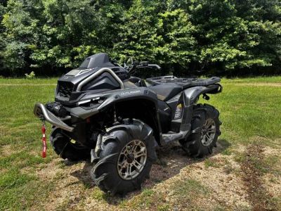 2026 Can-Am® Outlander X mr 1000R Loft Green Satin — front three-quarter view